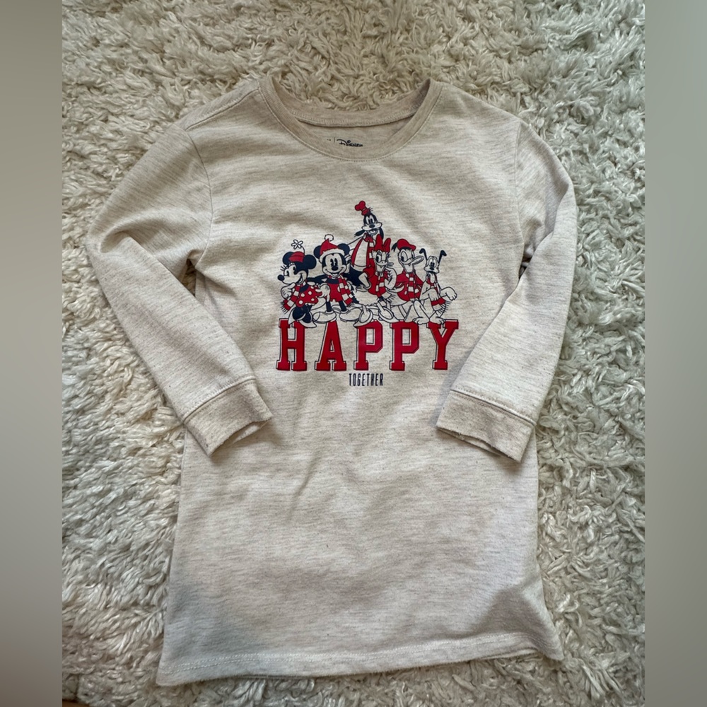 Baby Gap Disney Christmas Nightgown 3T